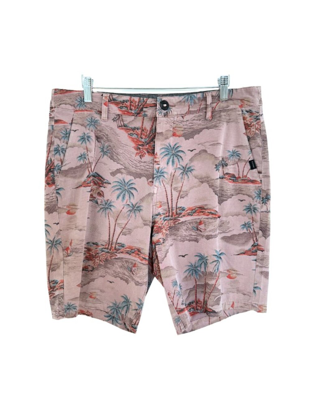 Rip Curl Shorts Mens Medium 32 Boardwalk Dreamers Hybrid Taupe Mirage CWANT9